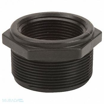 GRAINGER APPROVED Reducing Bushing 2 x 1 1/2 in Black NPT, 1MKC8