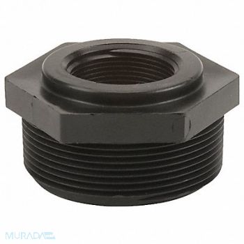 GRAINGER APPROVED Reducing Bushing 3 x 1 1/2 in Black NPT, 1MKC9