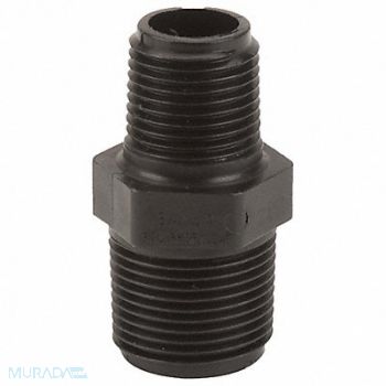 GRAINGER APPROVED Reducing Nipple 3/4 x 1/2 in Schedule 80, 1MKE2
