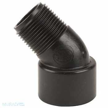 GRAINGER APPROVED Street Elbow 45 Degrees 1 in FNPT x MNPT, 1MKF7