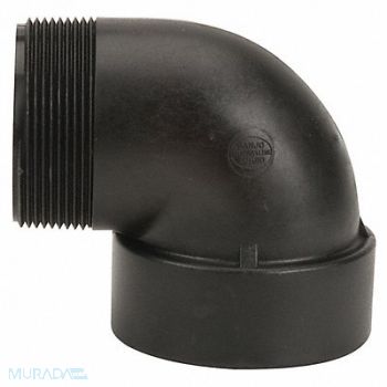 GRAINGER APPROVED Street Elbow 90 Degrees 3 in FNPT x MNPT, 1MKG6