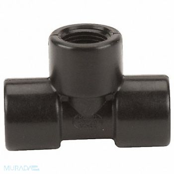 GRAINGER APPROVED Tee 3/8 in Pipe Size Schedule 80 FNPT, 1MKG7