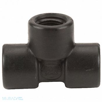 GRAINGER APPROVED Tee 1/2 in Pipe Size Schedule 80 FNPT, 1MKG8