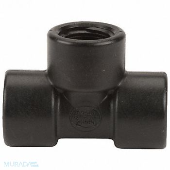 GRAINGER APPROVED Tee 3/4 in Pipe Size Schedule 80 FNPT, 1MKG9