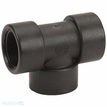 GRAINGER APPROVED Tee 1 1/4 in Pipe Size Schedule 80 FNPT, 1MKH2