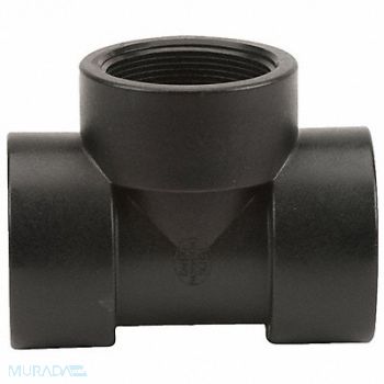 GRAINGER APPROVED Tee 2 in Schedule 80 FNPT 300 PSI, 1MKH4