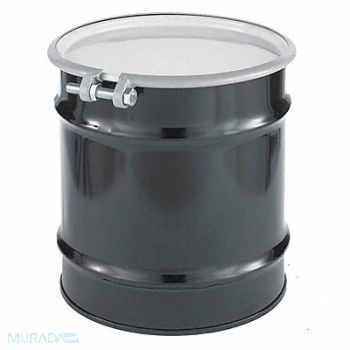 GRAINGER APPROVED Transport Drum Black 20ga 0.9mm, 1MKZ5