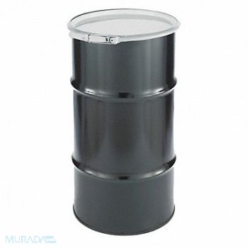 GRAINGER APPROVED Transport Drum Black 20ga 0.9mm, 1MKZ7