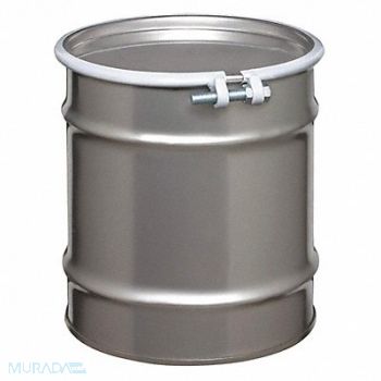 GRAINGER APPROVED Transport Drum Silver 20ga 0.9mm, 1MLC2