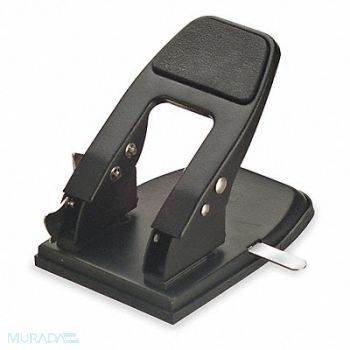 OFFICEMATE Heavy Duty Paper Punch Two Hole Blk, 1MLJ7