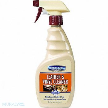 BLUE MAGIC Leather/Vinyl Cleaner 16 Oz Spray Bottle, 1MPV2