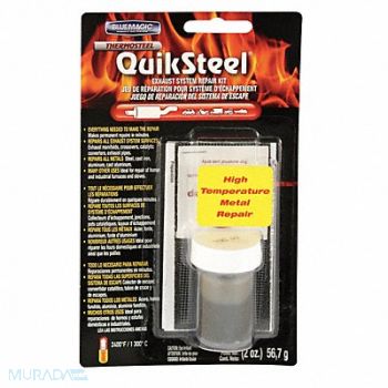 BLUE MAGIC Crack Repair Kit High Temp Dark Gray, 1MPW1