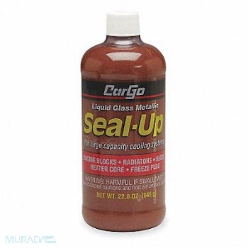 BLUE MAGIC Radiator/Block Sealer Lg Engine Copper, 1MPW7