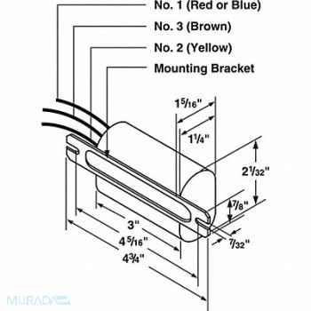 ADVANCE Ballast Ignitor 2-3/16 Dia 1000W HPS, 1N118