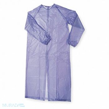 CONDOR Sleeve Apron L Blue PVC, 1N860