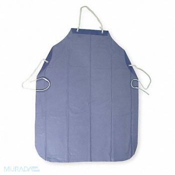CONDOR Bib Apron Universal Blue PVC PK12, 1N866