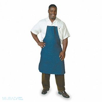 CONDOR Bib Apron Navy Blue 36 in L, 1N880