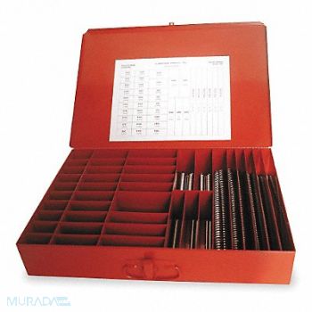 GRAINGER APPROVED Spring Asst Ext/Compress Stl 123 PC, 1NDW4