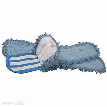 TOUGH GUY Dust Mop Kit 6 in W Blue, 1NE71