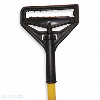 TOUGH GUY Wet Mop Handle 63 in L Yellow, 1NFF3