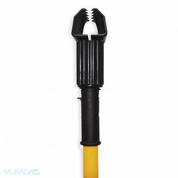 TOUGH GUY Wet Mop Handle 60 in L Yellow, 1NFF4