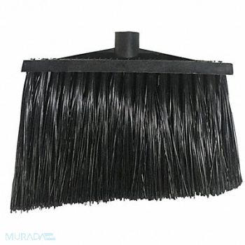 TOUGH GUY Angle Broom 48 in Handle L 9 in Face, 1NFG2