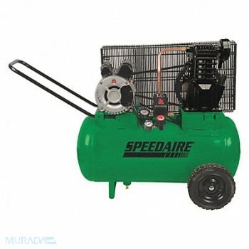 SPEEDAIRE Portable Air Compressor 20gal Horizontal, 1NNF6