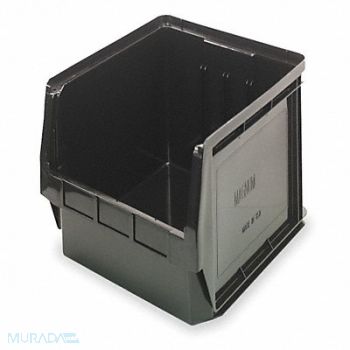 QUANTUM STORAGE SYSTEMS Shelf Bin Black Polypropylene 7 7/8 in, 1NTZ2