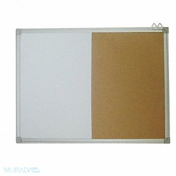 GRAINGER APPROVED Combination Bulletin Board 36H x 48W In, 1NUH3
