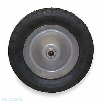 GRAINGER APPROVED Semipneumatic Wheel 8 60 lb., 1NXA5