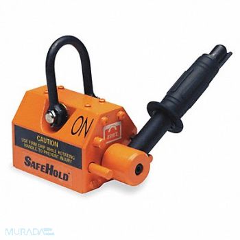 ERIEZ Lifting Magnet 250 lb Cap 4-3/4 L, 490P78