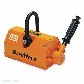 ERIEZ Lifting Magnet 1500 lb Cap 10-23/32 L, 490P80