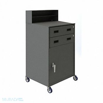 DURHAM MFG Cabinet 48 x23 x20 Gray Mbl, 1PB38