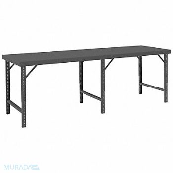 DURHAM MFG Adj. Work Table Steel 120 W 48 D, 1PB41