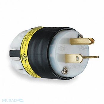 LEGRAND Ground Monitoring Plug 6-20P 20A 250VAC, 1PGK1