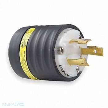 LEGRAND Plug 125V 30A L5-30P 2P 3W, 1PGK9