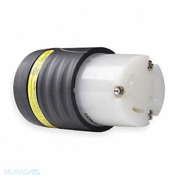 LEGRAND Connector 250VAC 30A L6-30R 2P 3W, 1PGL9