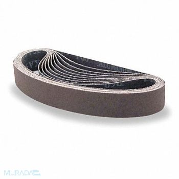 ARC ABRASIVES Sanding Belt 21 in L 1 1/8 in W PK10, 1PMN2