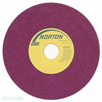 NORTON Grinding Wheel T1 7x1/2x1.25 AO 60G PK5, 1PMZ7