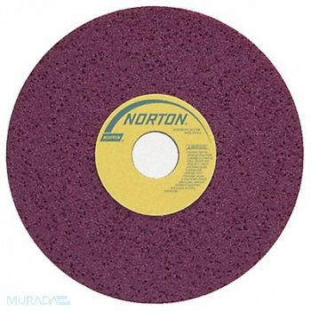 NORTON Grinding Wheel T1 8x1/2x1.25 AO 46G PK5, 1PMZ9