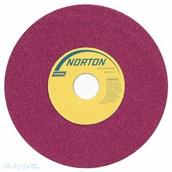 NORTON Grinding Wheel T1 8x1/2x1.25 AO 46G PK5, 1PNA1