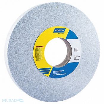 NORTON Grinding Wheel T1 10x1x3 CA 46G Med Blue, 1PNA9