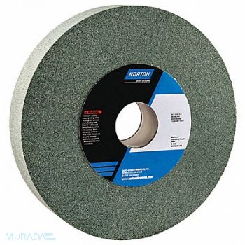 NORTON Grinding Wheel T1 10x1-1/2x2 SC 60G Grn, 1PNB4