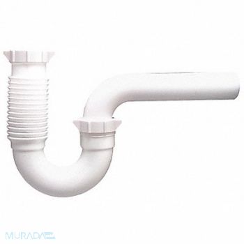 GRAINGER APPROVED P Trap Plastic Pipe 1 1/2 In Poly, 1PPC5