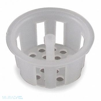 GRAINGER APPROVED DrainStrainer D1-1/2 Plastic Clear, 1PPG3