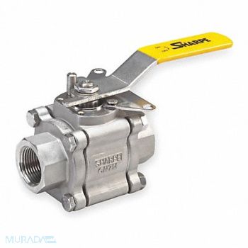 SHARPE VALVES Alloy 20 SS Ball Valve FNPT 1 in, 1PPU3