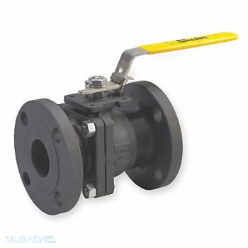 GRAINGER APPROVED CS Ball Valve Inline Flanged 4 in, 1PRC1