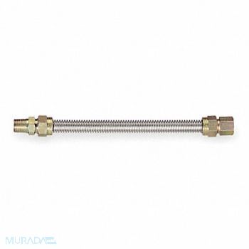 DORMONT Gas Connector 1/2 ID x 5 ft L, 3VU96