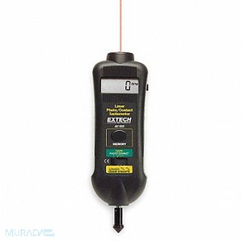 EXTECH Laser Tachometer 0.5 to 20 000 rpm, 1PX61