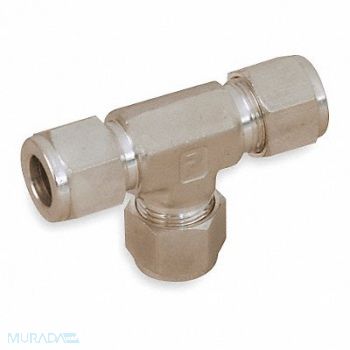 PARKER Union Tee SS A-LOK 1/8In, 5UND9